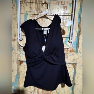 Bleu Rod Beattie Cap Sleeve Tankini